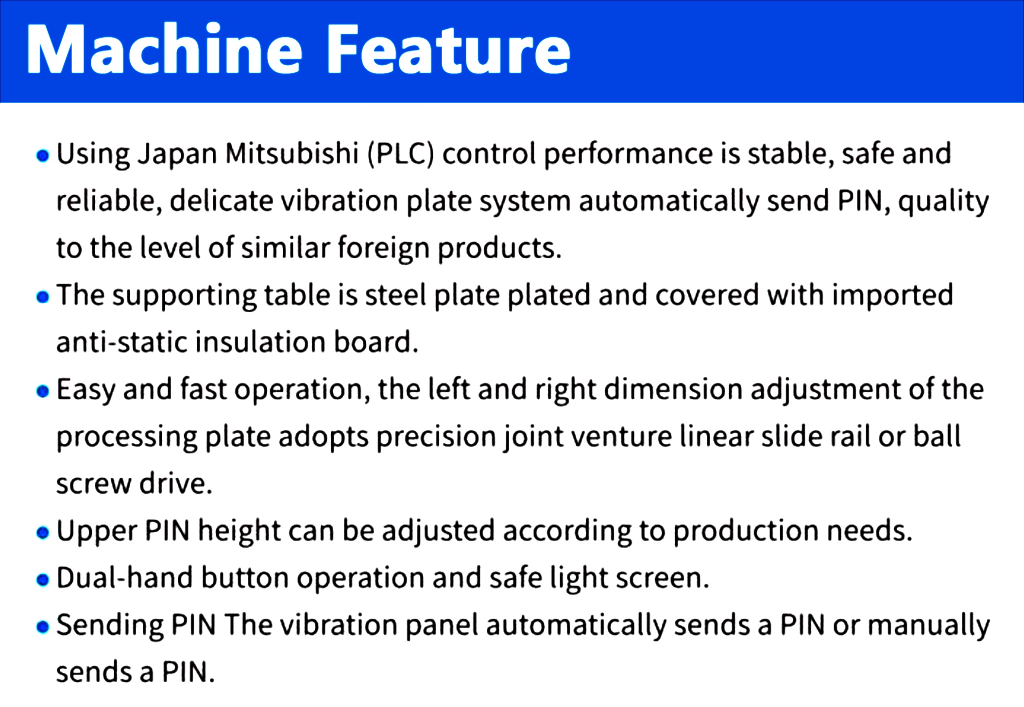 Multilayer Board Two Pin Mounting Machine Electronic Products Machinery