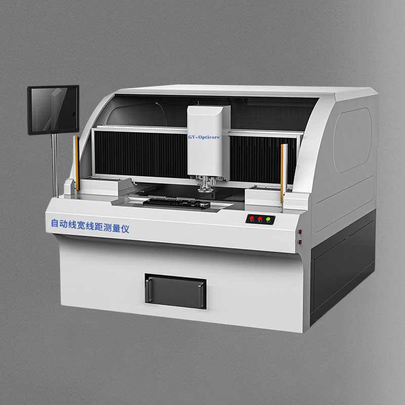 Fully Automatic Line Width And Distance Measuring Instrument