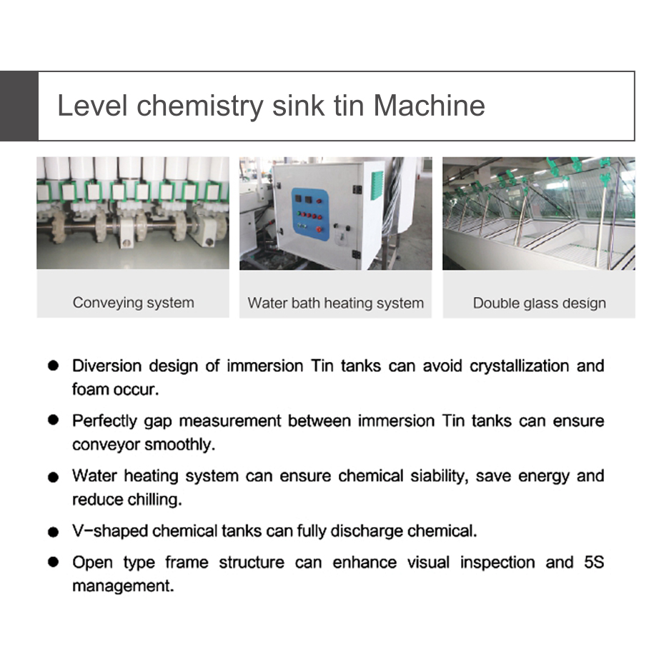 PCB Level Chemistry Sink Tin Machine