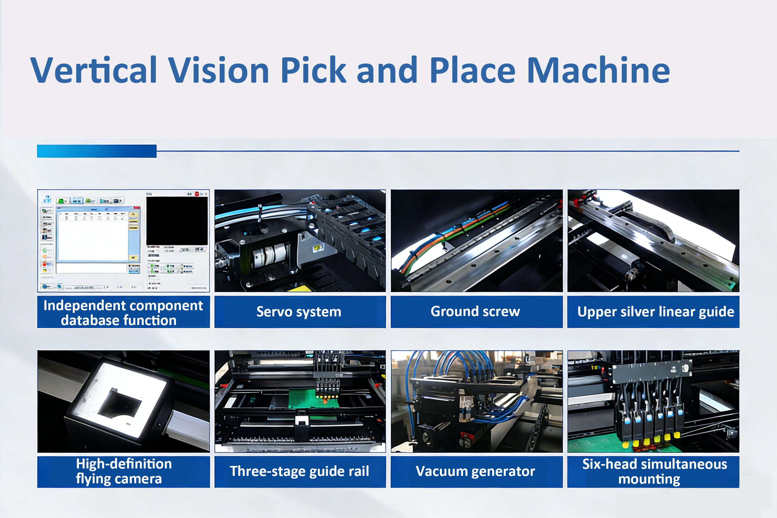 SMT Pick And Place Machine for PCB Board 